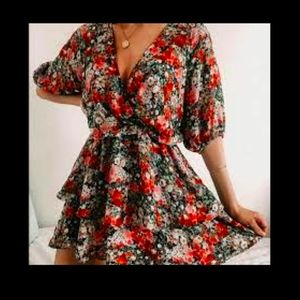 ZARA FLORAL DRESS